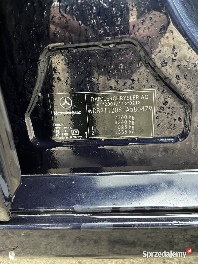 Mercedes benz w211 kombi 220cdi automat diesel