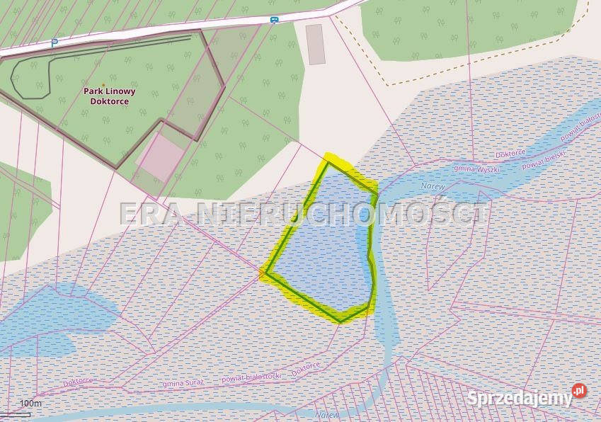 sprzedaży działki Doktorce 11201m2