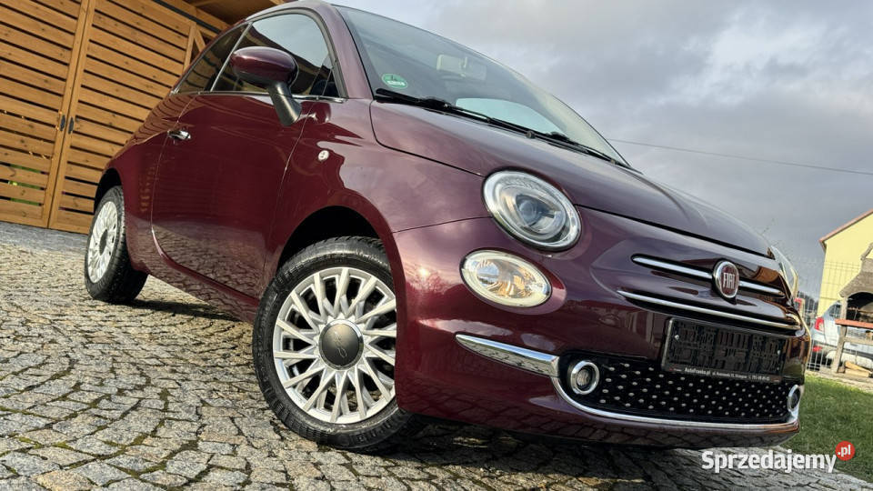 Fiat 500 125 Benz 70 z Niemiec Panorama Tempomat Strzegom