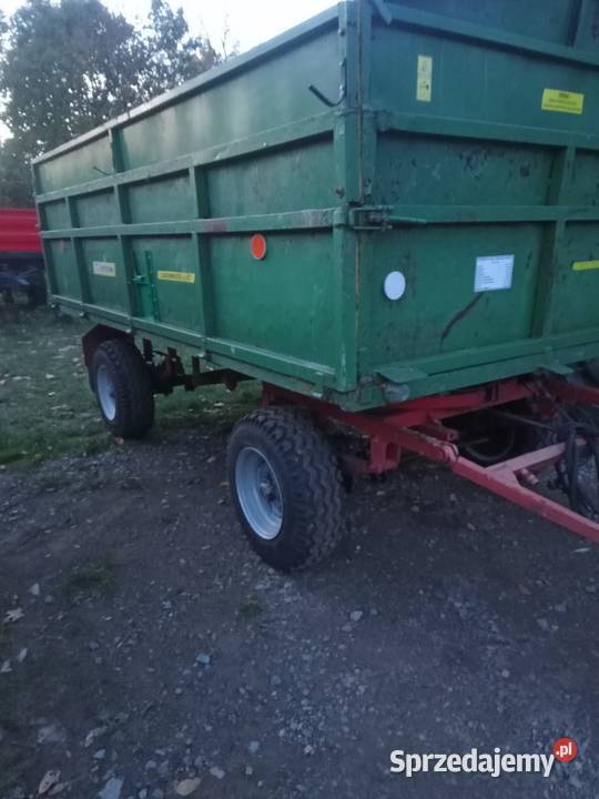 Przyczepa Autosan D46 wywrotka zarejestrowana świętokrzyskie Łagów