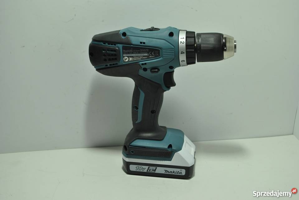 WKRĘTARKA MAKITA DF457D WALIZKA KOMPLET OKAZJA Poznań sprzedam