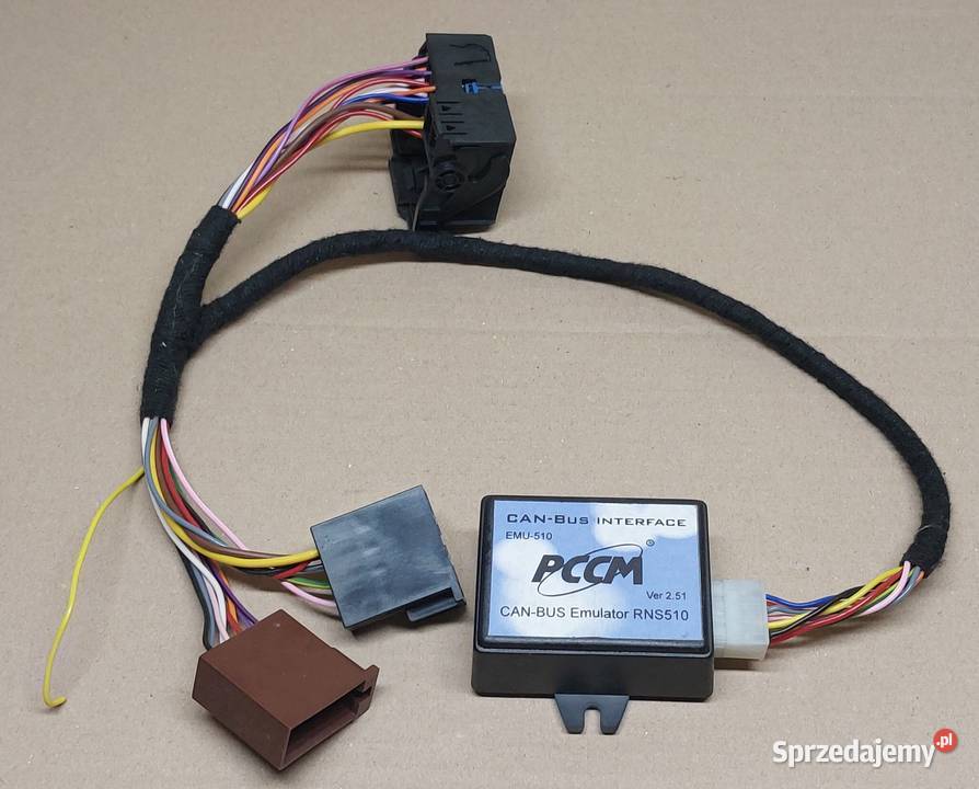 PCCM CAN BUS EMULATOR RNS510 EMU510 VW osobowe Mielęcin