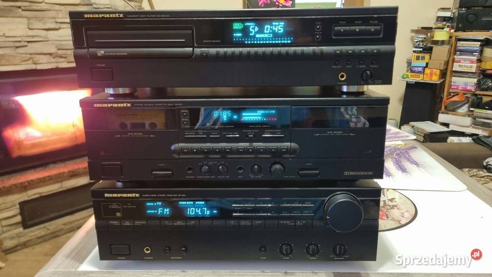 Amplituner Marantz SR60L Deck Marantz SD525 Warta
