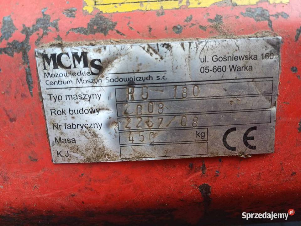 Kosiarko rozdrabniacz mazowieckie Warka