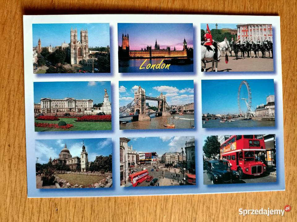LONDYN ATRAKCJE TURYSTYCZNE MIASTA Piszczac sprzedam