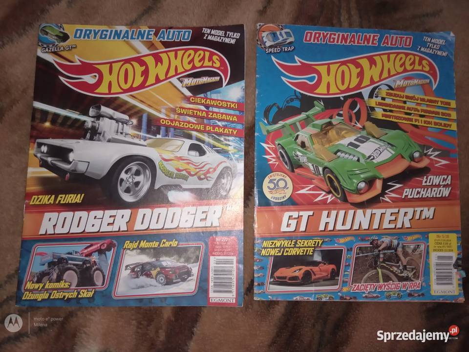 Sprzedam czasopisma Hot Wheels 3 Bukowno sprzedam