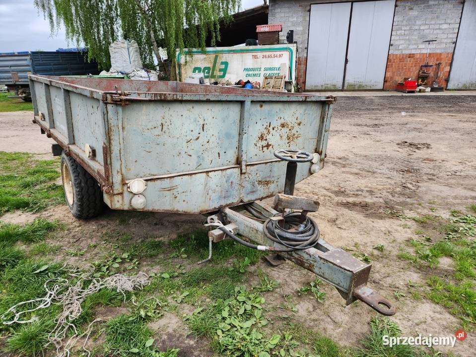 Przyczepa jednoosiowa wywrotka N2256 Pomiary