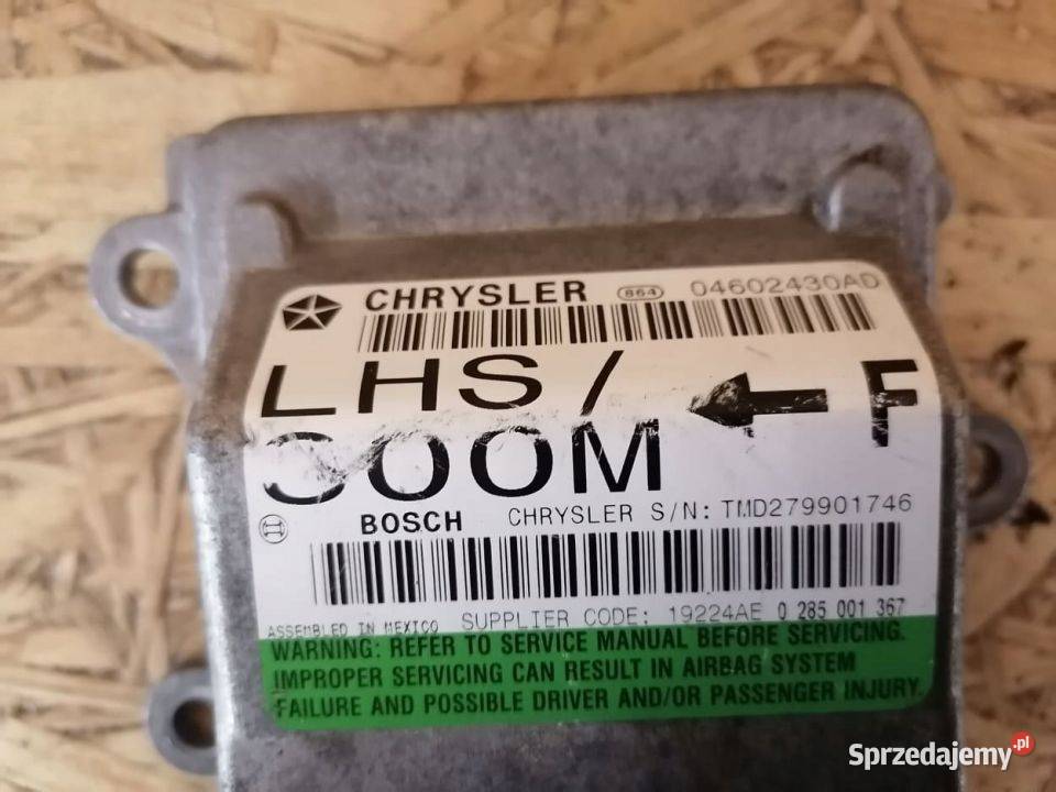 Moduł Airbag Sterownik Chrysler 300M 2001