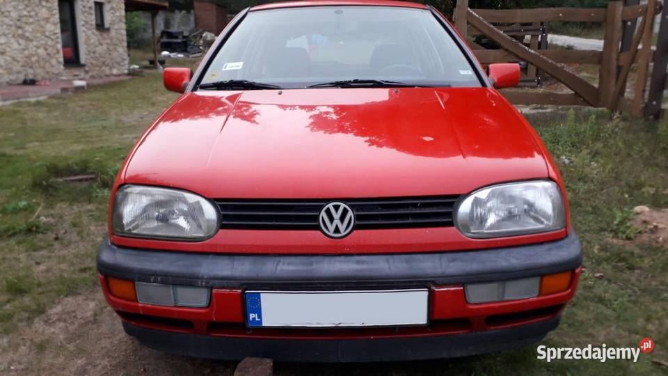 VolksWagen Golf 3 18 LPG HAK łódzkie Działoszyn