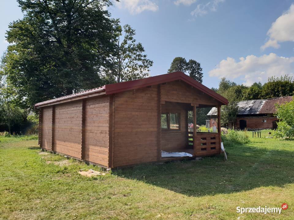Drewniany domek letniskowy Lena II 35 7 m2 warmińsko-mazurskie Mrągowo