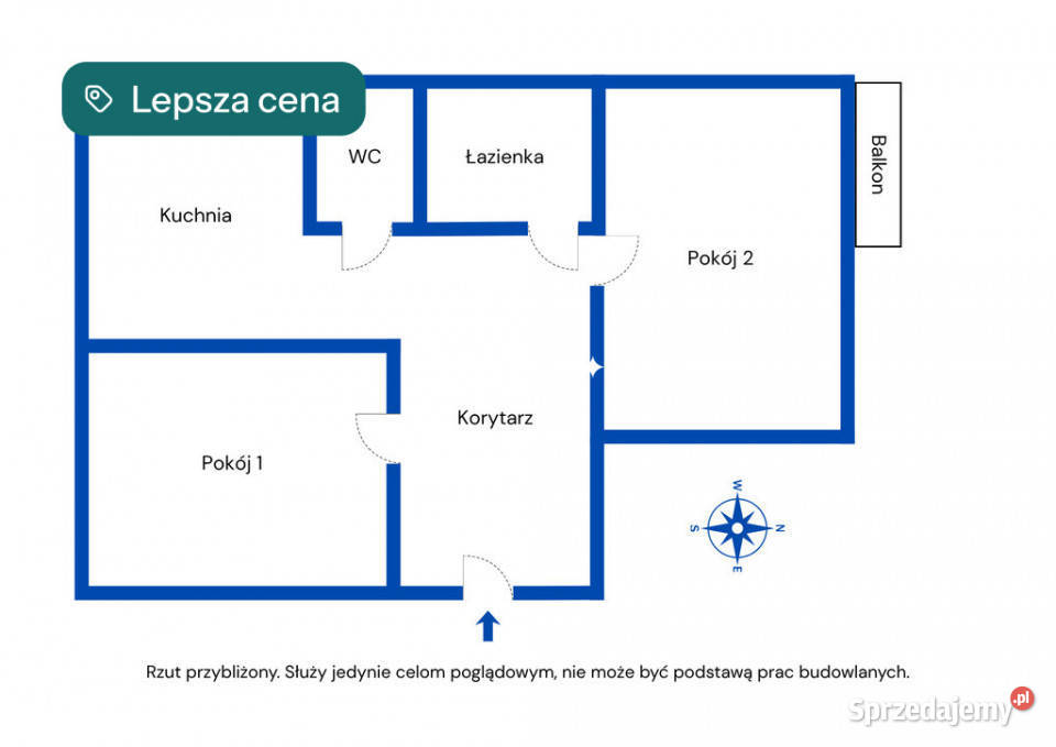 Mieszkanie Polna 52m2 Zamość Sprzedaż lubelskie