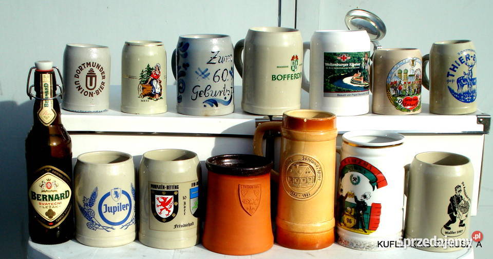 Kufle do piwa zestaw 13 sztuk dolnośląskie Wrocław