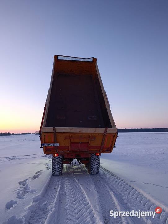 Sprzedam przyczepę skorupowa 10 t zarejestrowana Kożuszki