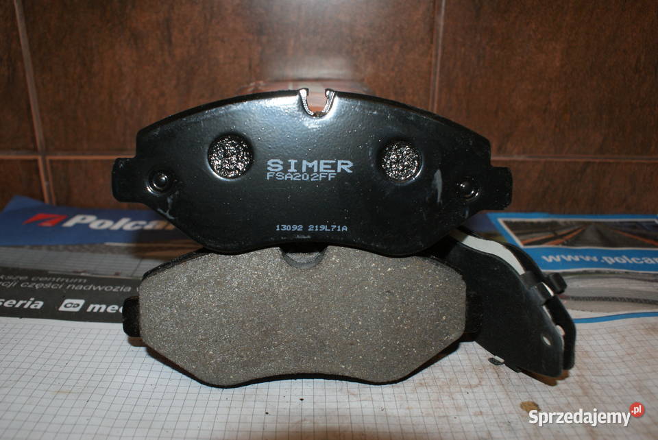 KLOCKI HAMULC MERCEDES SPRINTER 5T 06 SI962 mazowieckie Białobrzegi sprzedam