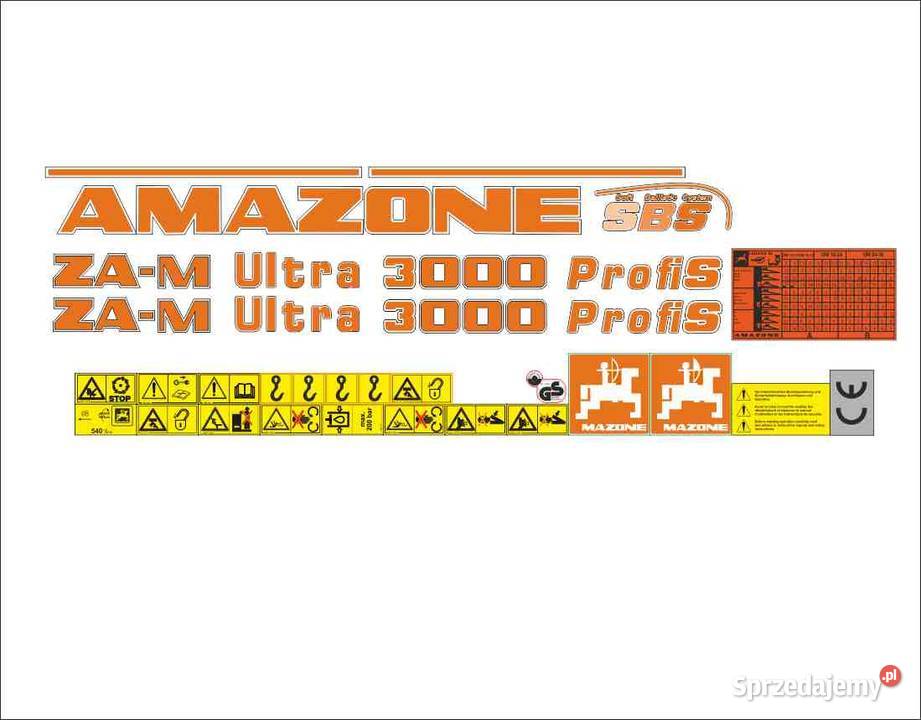 Naklejki Amazone M ultra profi 3000 mocny klej wielkopolskie Pleszew