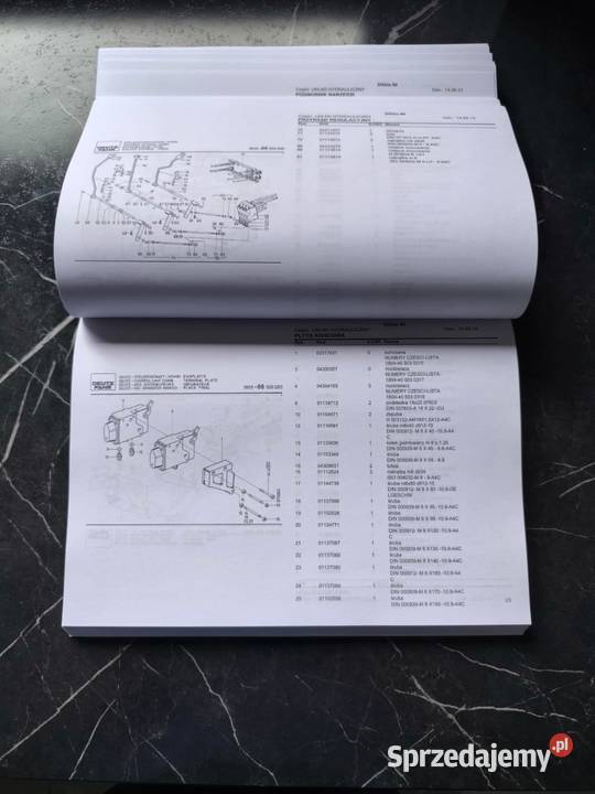 Katalog części do ciągnika DEUTZ FAHR DX 90 BIS Kamień Pomorski