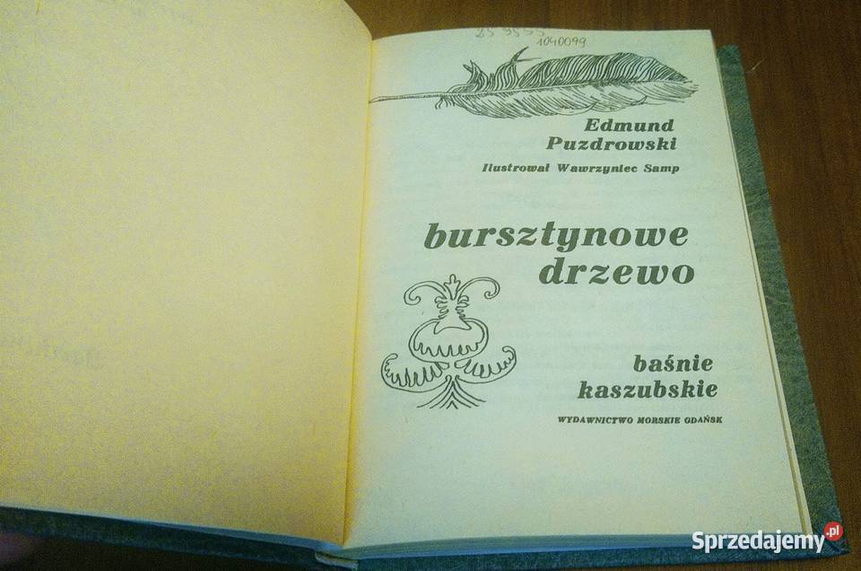 Bursztynowe drzewo baśnie kaszubskie Edmund Gdańsk