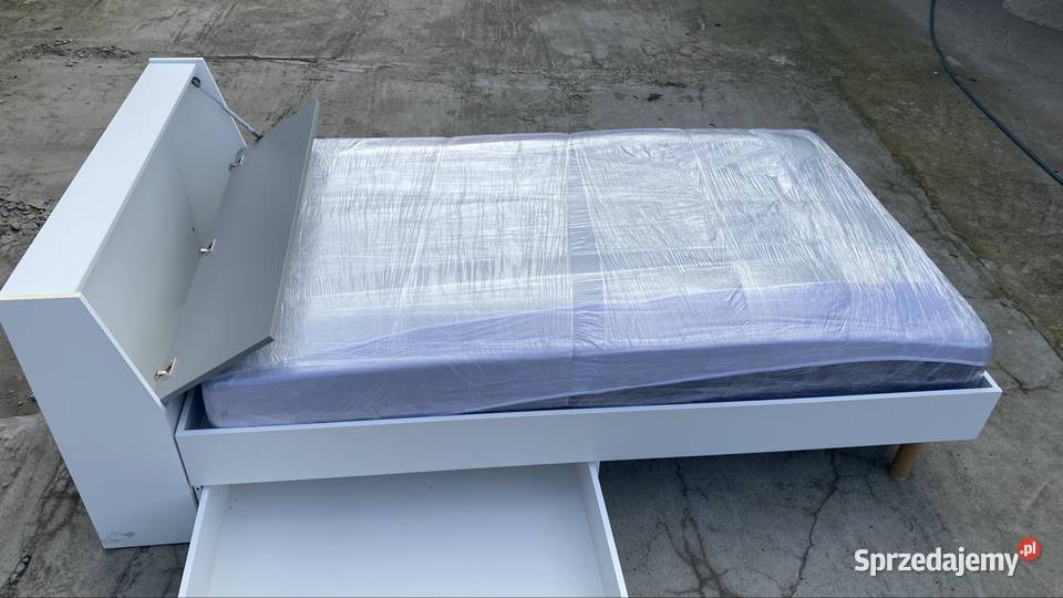 SPRZEDAN MŁODZIEŻOWE ŁÓŻKO W IDEALNYM STANIE 125cm Meble Toruń