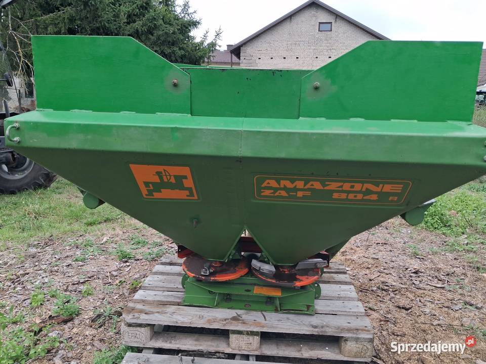 Rozsiewacz Amazone f 804 hydraulika Lipnica sprzedam