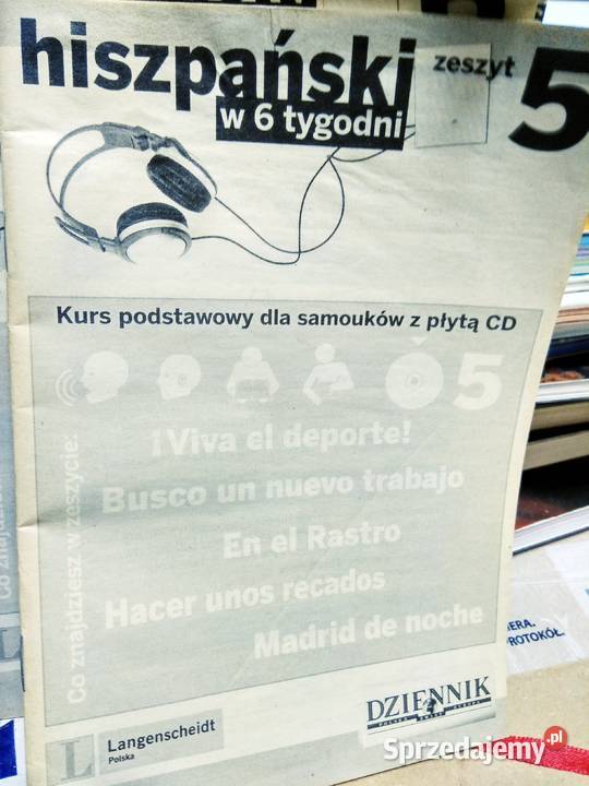 Kursy hiszpańskiego antykwariat Warszawa