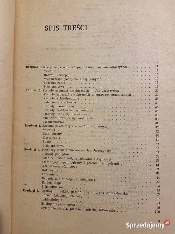 Psychiatria Praca zbiorowa tomy IIII Mysłowice