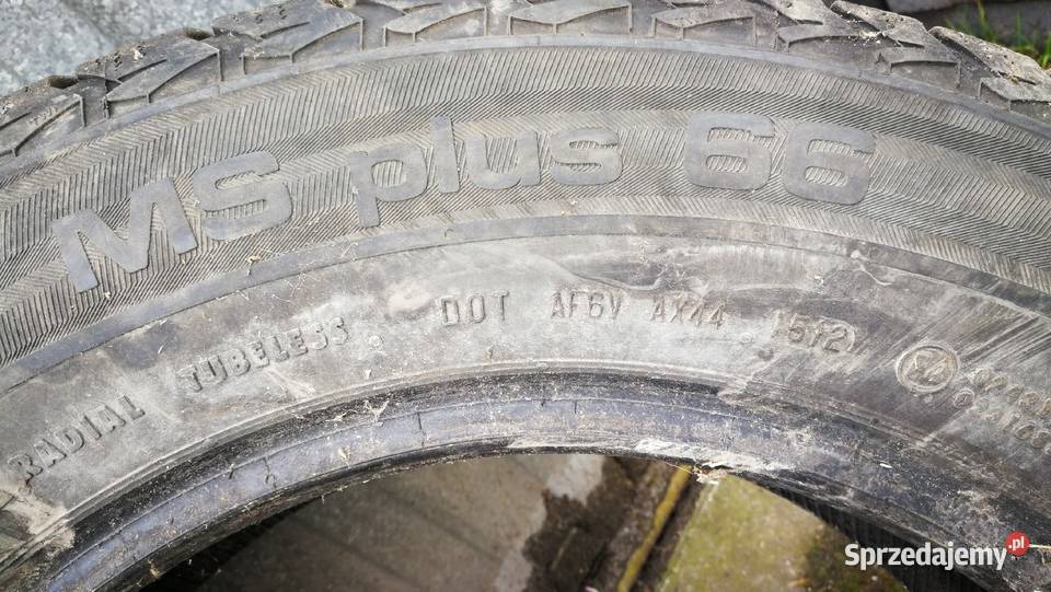Opony zimowe Uniroyal 21565R16 2 pomorskie Chojnice sprzedam