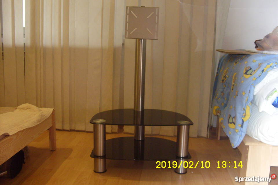 Mam do sprzedania stolik pod telewizor i inne czarny Czeladź