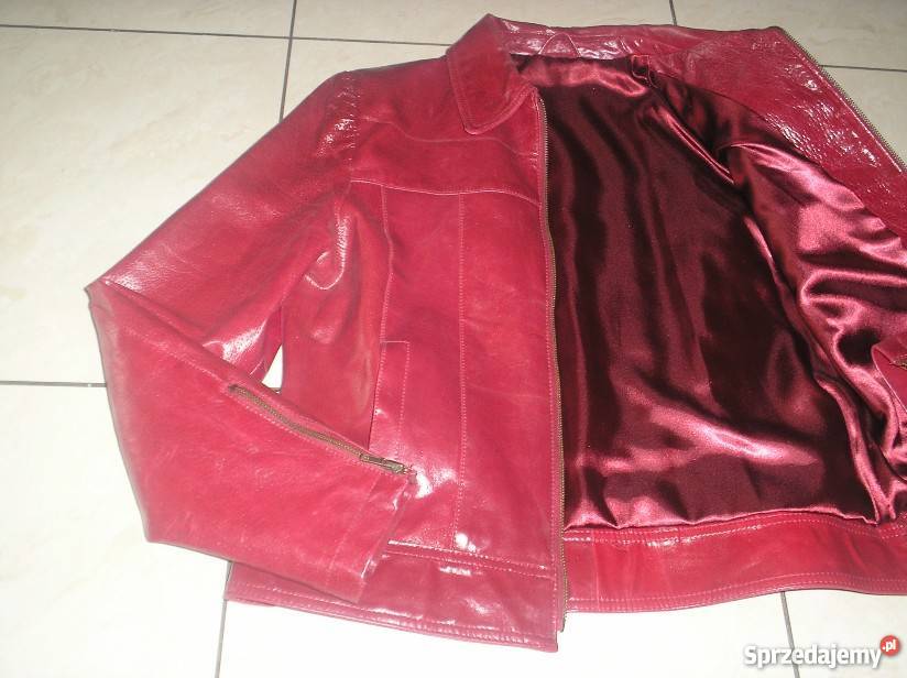 Nowa skórzana kurtka Wiosenna/Jesienna  Kraków