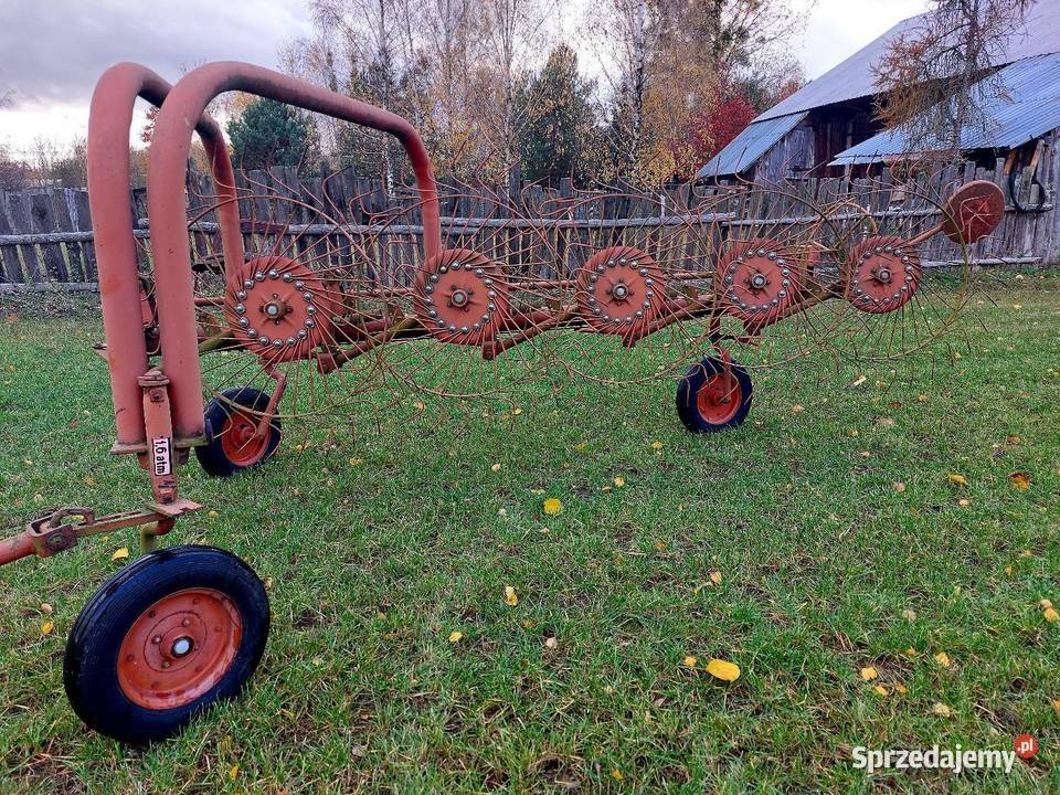 Zgrabiarka 5 gwiazdowa Agromet przewracarka Kleszczele