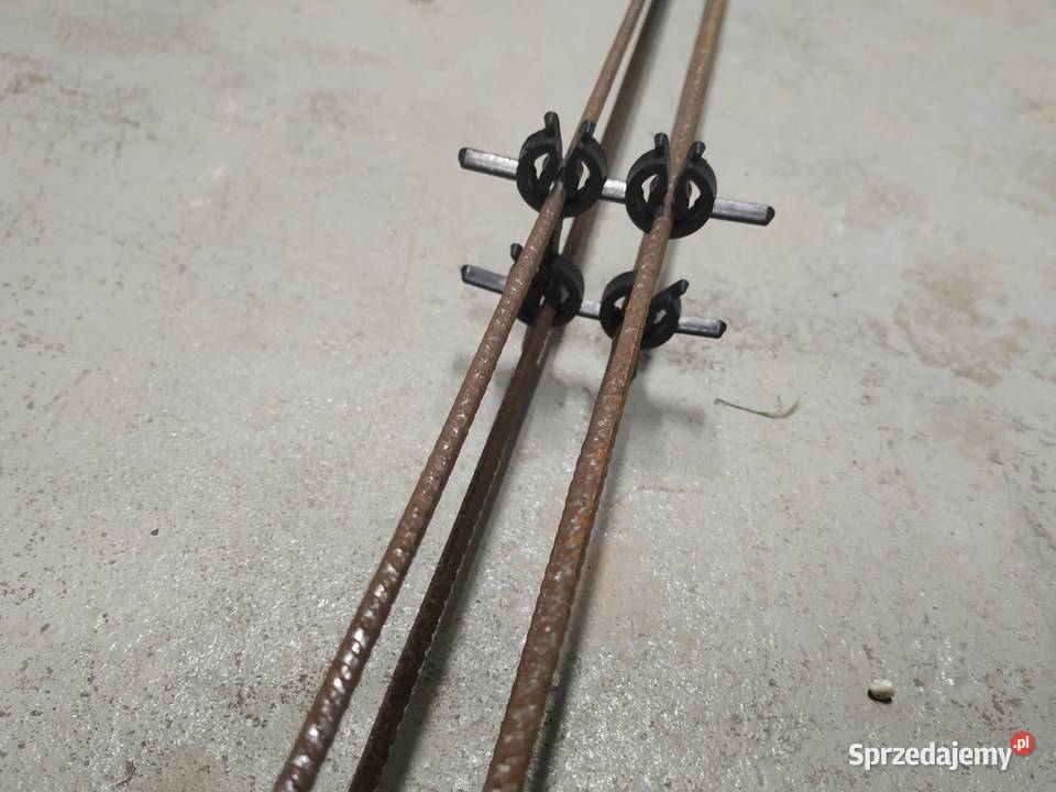 Strzemiona plastikowe słupki betonowe ogrodzenia Poznań