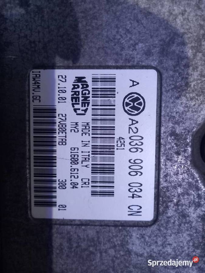 Komputer VW 036906034 CN wielkopolskie Margonin
