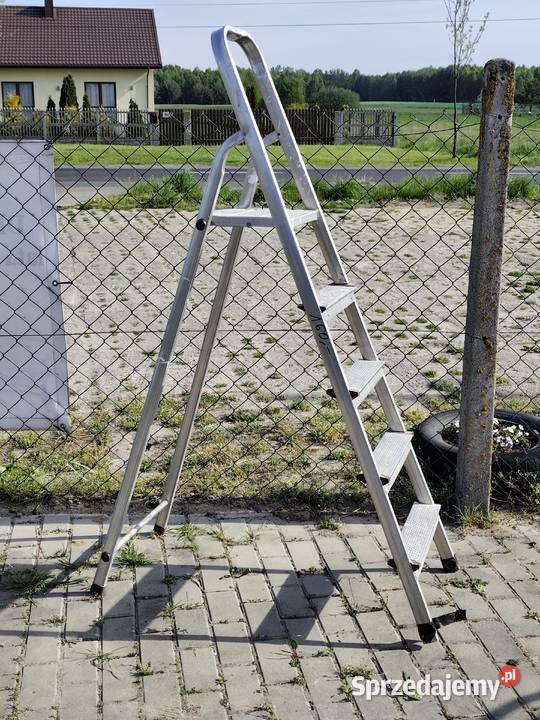 Aluminiowa Drabina 5 Stopni Poddębice