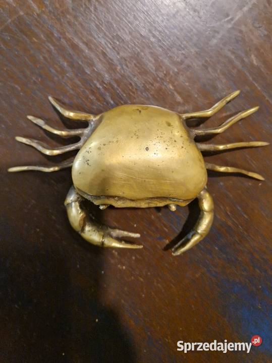 FIGURKA KRAB RZEŹBA FIGURA afrykańska z Agharta Lublin