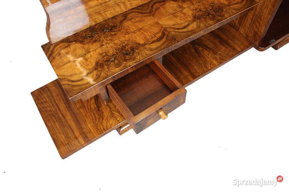 Unikatowa toaletka Art Deco w orzechu renowacji kujawsko-pomorskie Zielonka sprzedam