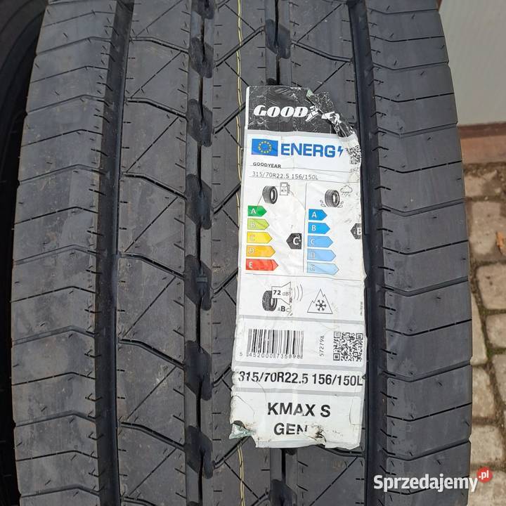 NOWE OPONY Good Year 31570 R225 KMAX S GEN 2 Gdańsk