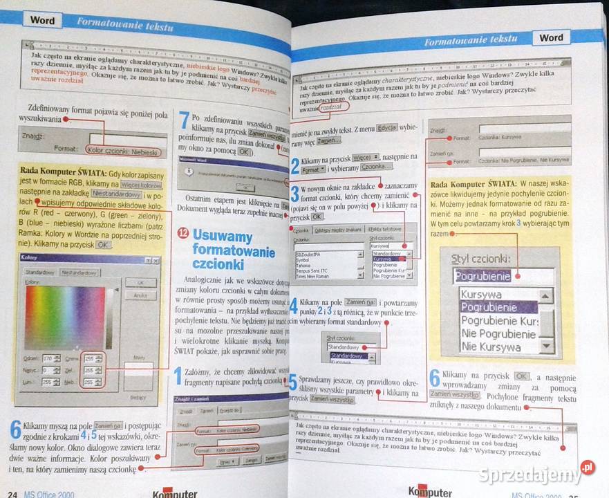 Office 2000 Wskazówki każdego Word Outlook sprzedam