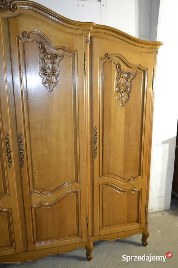 szafa ludwikowska 4 drzwiowa dąb Będzin sprzedam