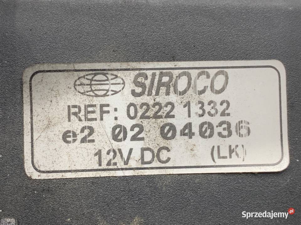 DMUCHAWA NAWIEWU AIXAM A741 WENTYLATOR