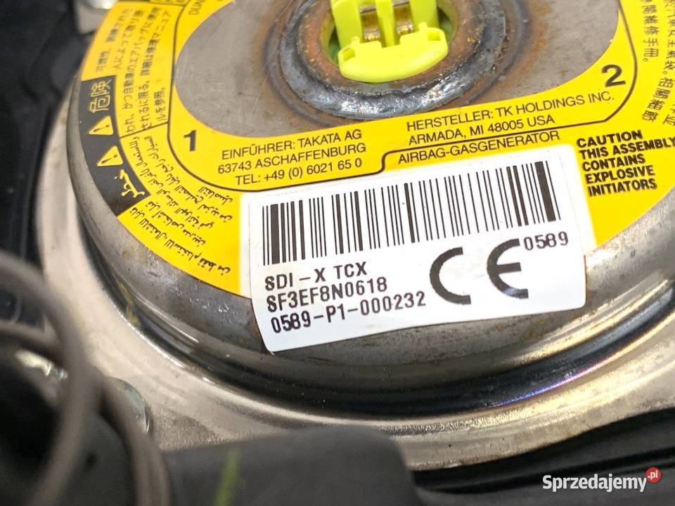 PODUSZKA POWIETRZNA KIEROWCY NISSAN MICRA K13