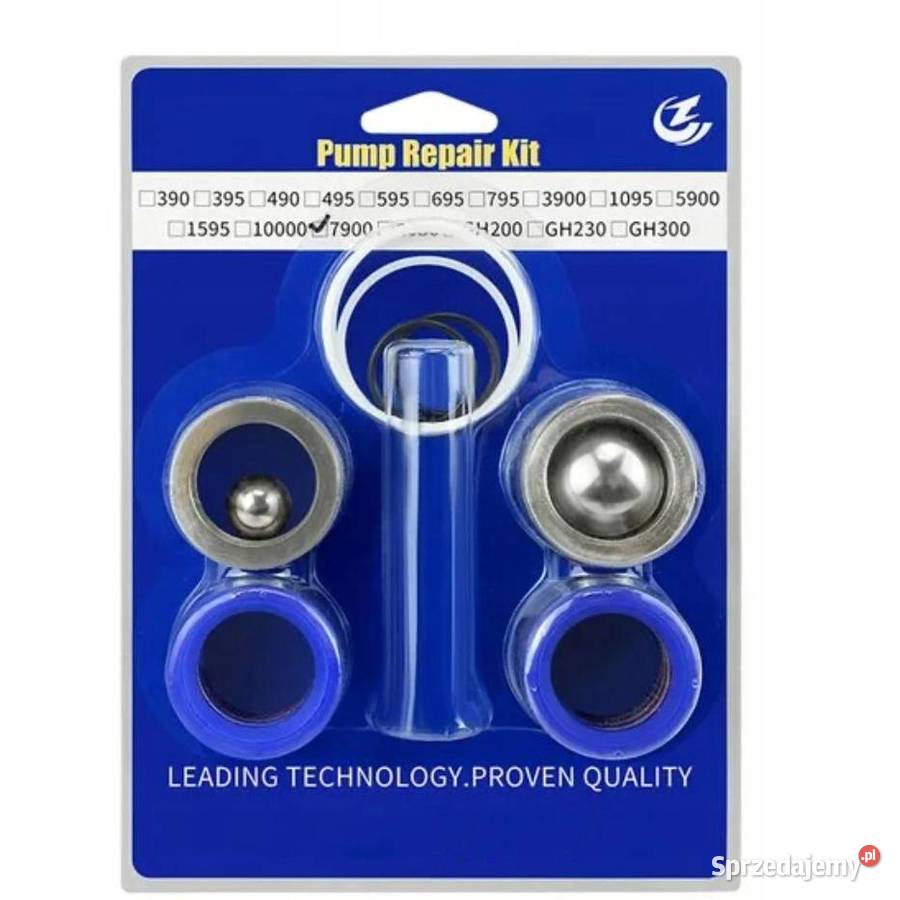 Zestaw Naprawczy do Graco GMax 7900 Uszczelki i Ludźmierz