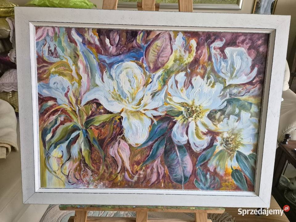 Obraz olejny Magnolie Szczecin