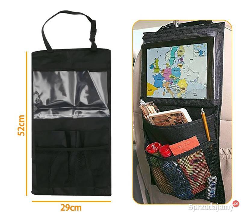 Organizer na Fotel Samochodowy z Kieszenią na Pozostałe Części i akcesoria motocyklowe łódzkie Sieradz