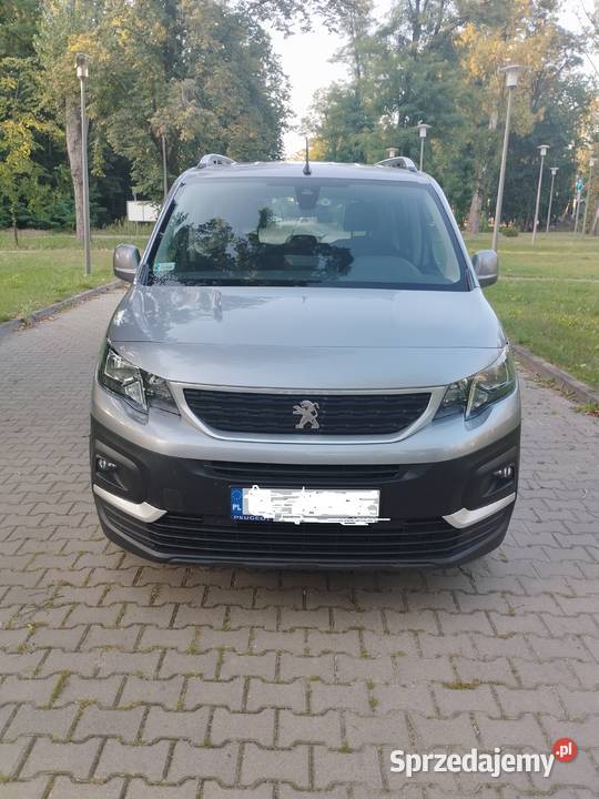 PEUGEOT Rifter pierwszy właściciel bezwypadkowy Łódź