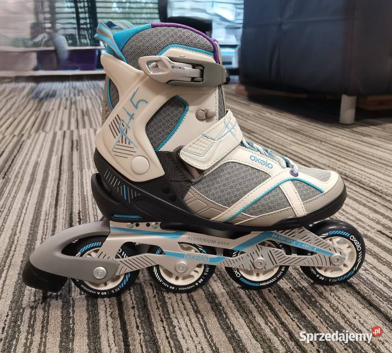 Rolki damskie fitness Oxelo FIT5 37 stan idealny