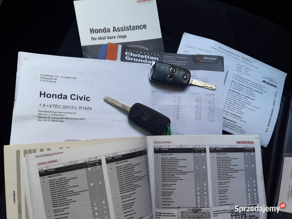 Honda Civic 18i ŁADNAczarnaKLiMATRONiKKamera IX elektryczne lusterka Olsztyn sprzedam