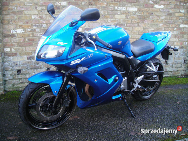 suzuki SV 650 S K9 niebieski metalik Warszawa