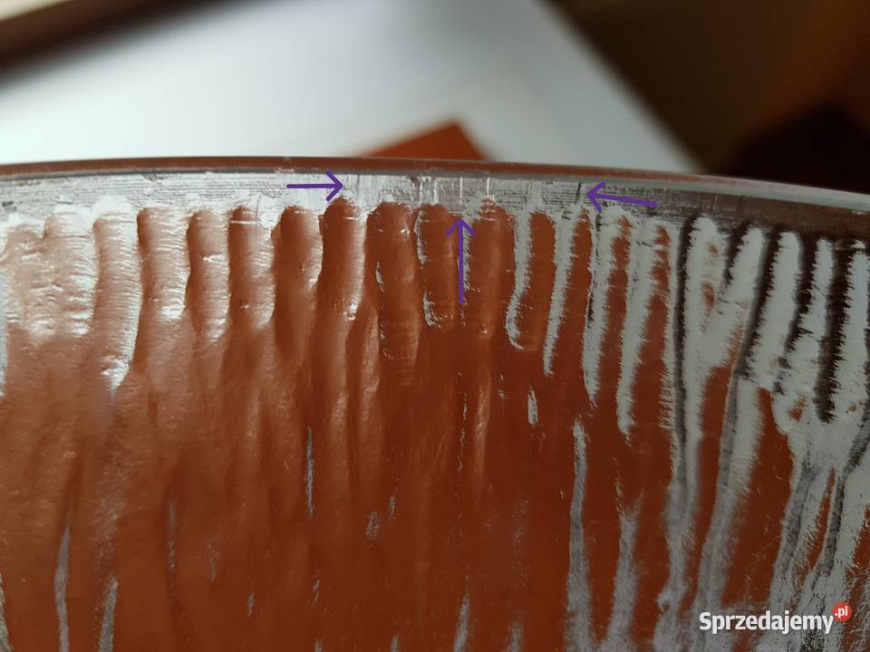 Misa miska Cora ok 252 Ząbkowice szkło PRL Dąbrowa Górnicza