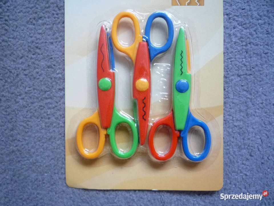 Nożyczki z wzorem 3 motywy Crafting Scissors SET Szczecin