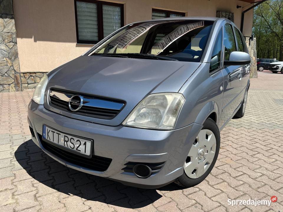 OPEL MERIVA 14 benzyna 90 2006r bezwypadkowy małopolskie Zakopane