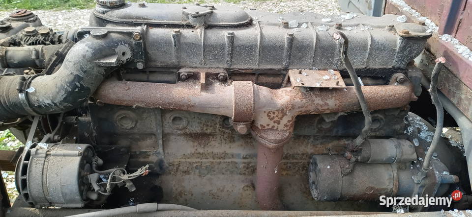silnik HANOMAG 6cylindrów kompletny skrzynia Sieradz